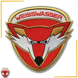 Lausitzer Füchse - Aufnäher - Logo - 10cm